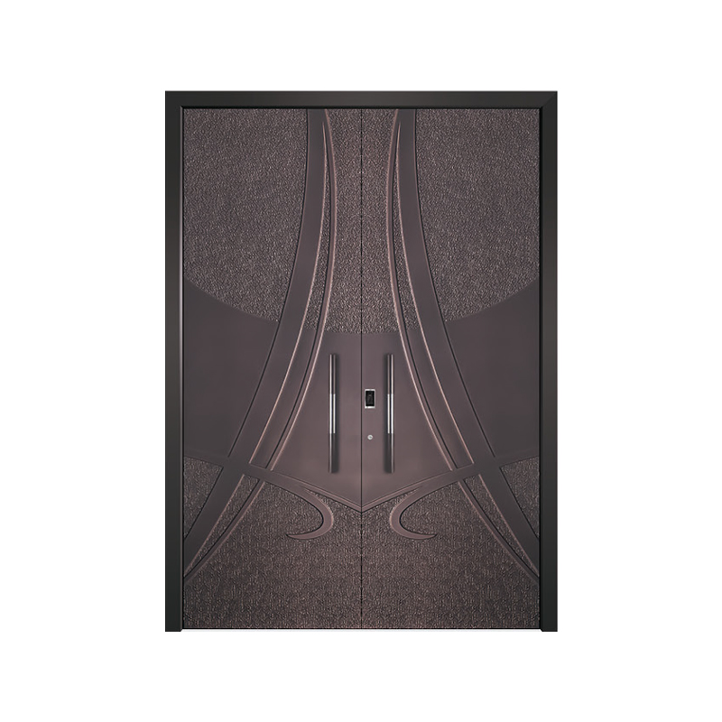 Jhr Fireproof Glass Entrance Doors Aluminum Door