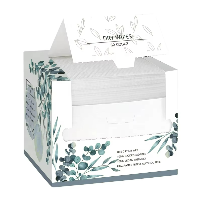 Custom Popular Skinfriendly Facial Tissue Products Disposable Face Towel