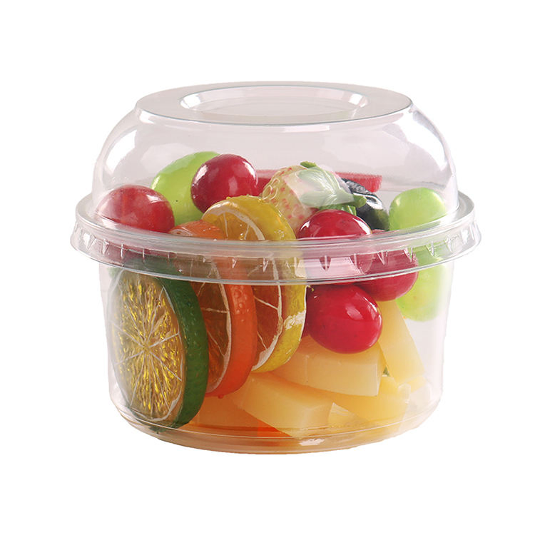 Disposable Transparent Food Grade Plastic Pet Cup Cover 117mm Leakproof Flat High Lid