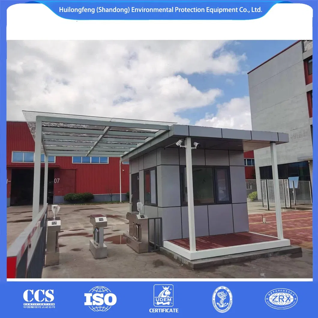 Customized Prefab Container House Prefabricated Booth Portable Modular Guard Room Made by Shipping Container Factory