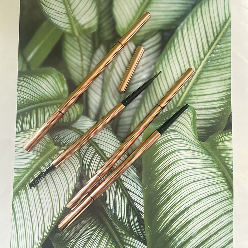 Create Your Own Brand Eyebrow Pencil Waterproof Double Headed Automatic Eyebrow Pencil
