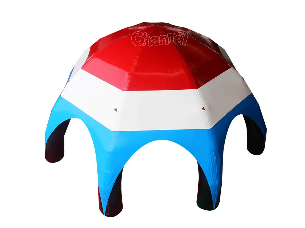 Yellow Black Inflatable Outdoor Spider Tent for Advertising Cht281