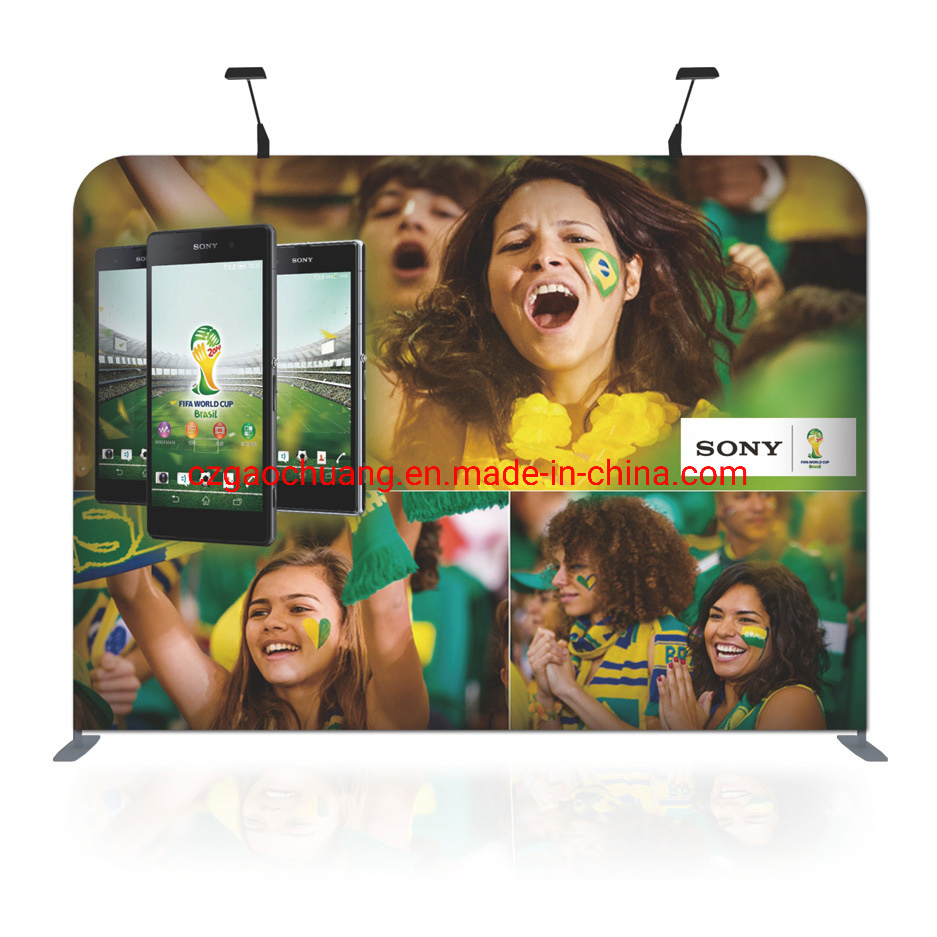 20ft Straight EZ Tube Tension Fabric Banner Exhibition Display Stand