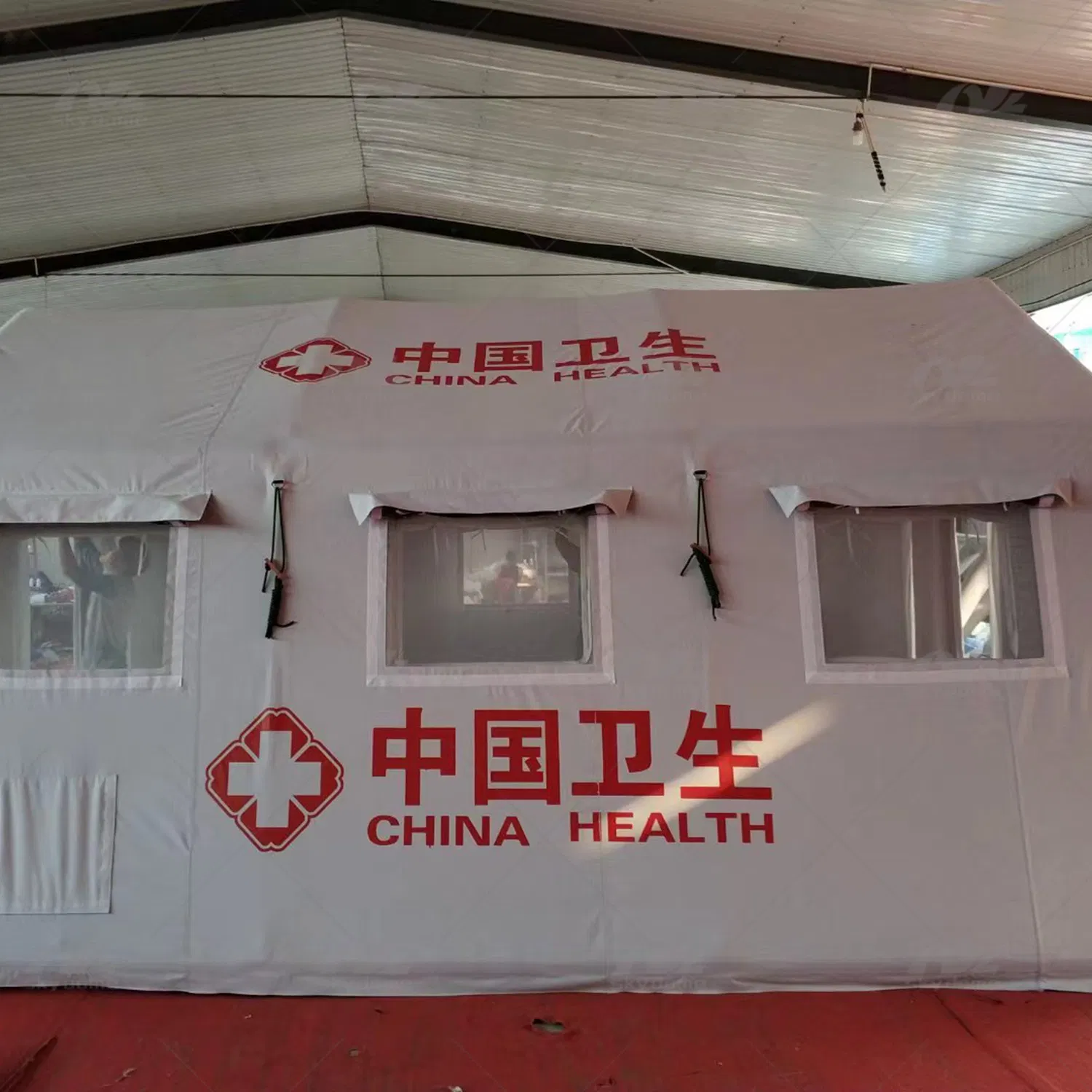 Flexible Medical Inflatable Tent for Red Cross