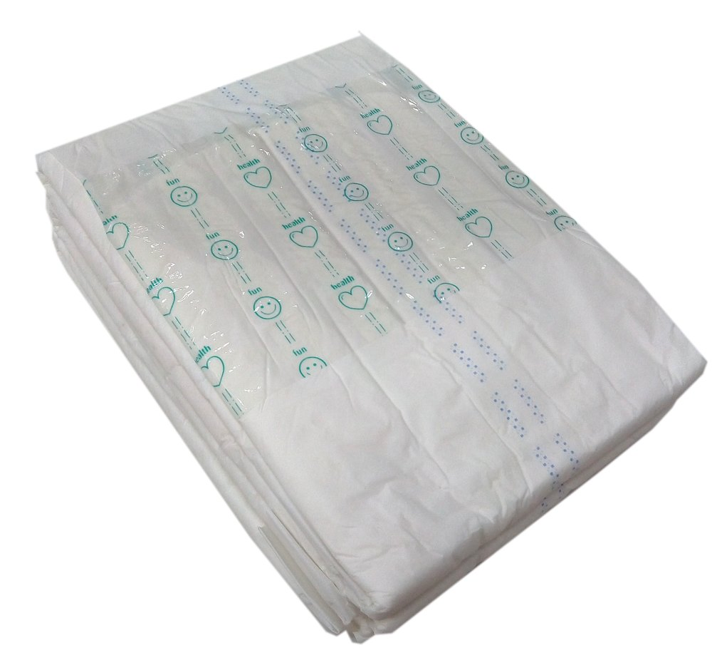 Premium Soft-Woven Adult Diaper with PE Backsheet, Model No.: Medinaps