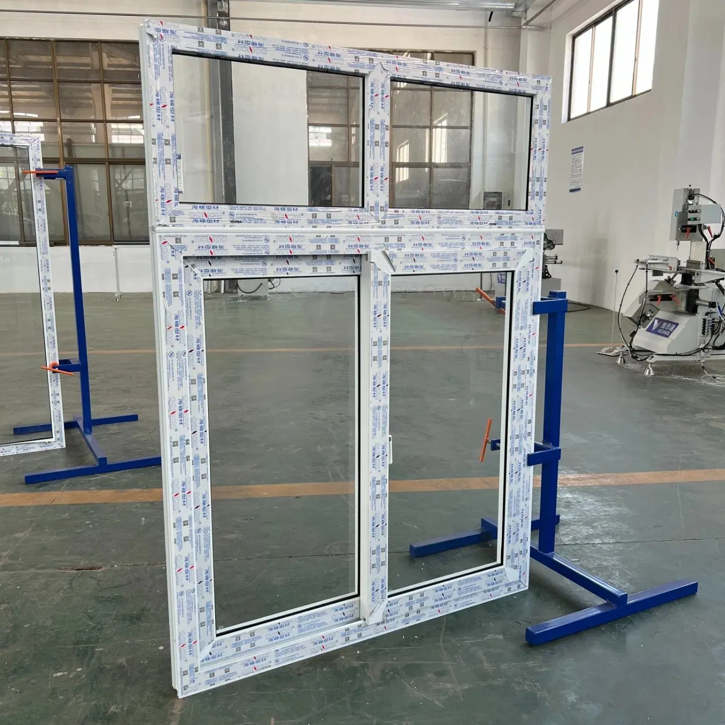 Kingway Customized Design Impact Window Plastic UPVC PVC Casement Windows for House