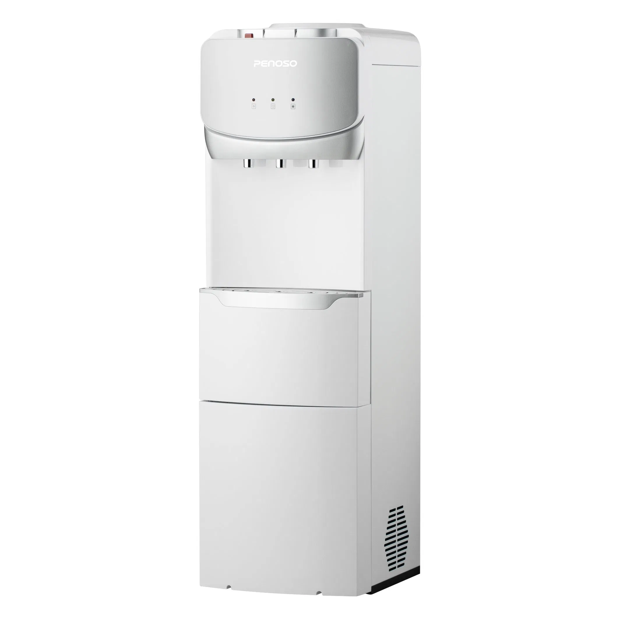 Кулер с компрессором, льдогенератором и подачей горячей воды