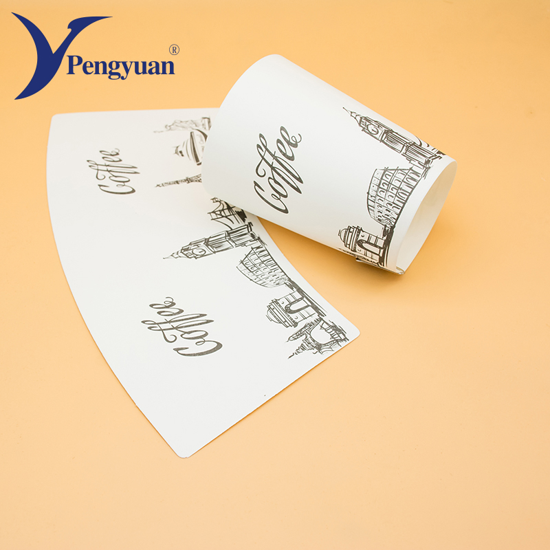Design Printing Carton Packaging Paper Cup Fan