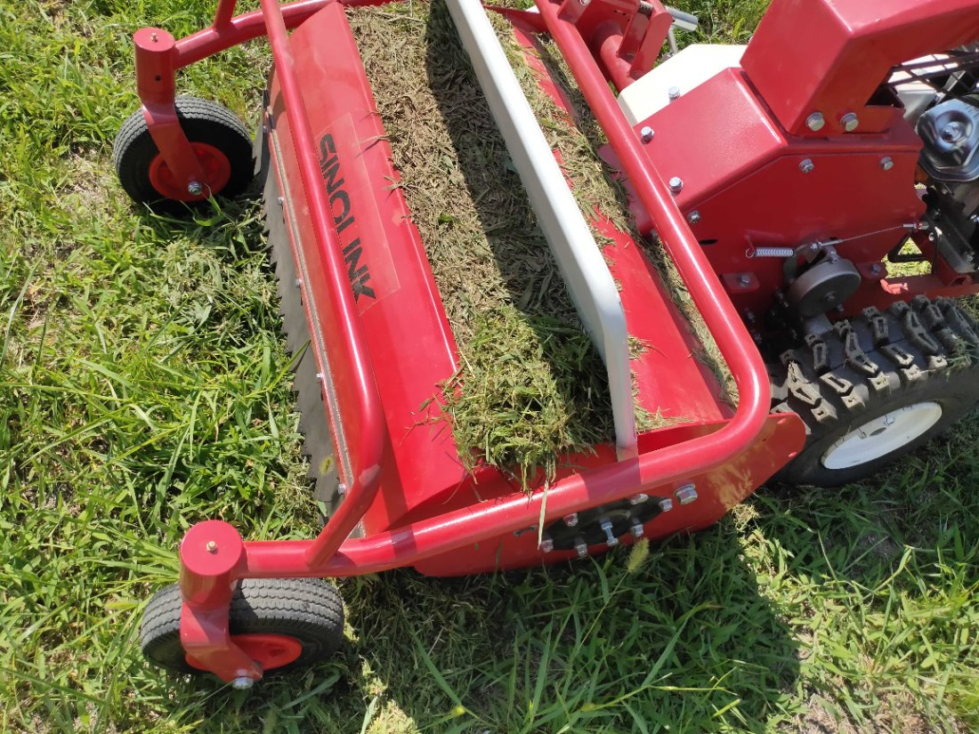 High Quality 680mm Working Width Walking Behind Flail Lawn Mower for Weed Brushwood and Hard Grass