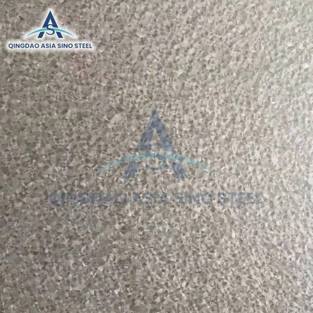 Anti-Finger Cold Rolled Gl Regular Spangle Aluzinc Coating Galvalume Steel Plate