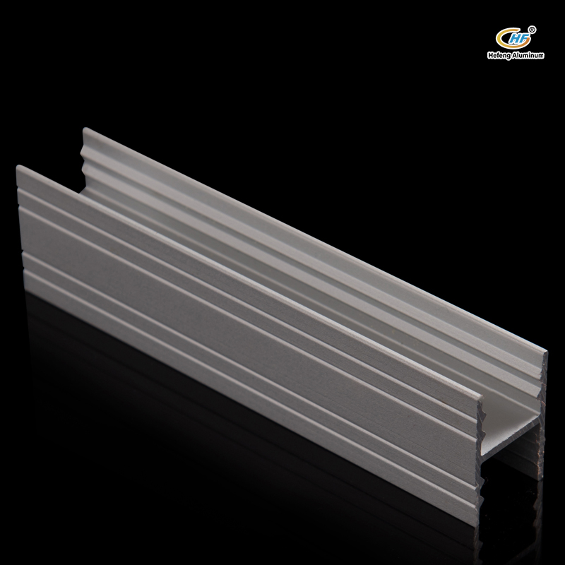 China Factory Produce Aluminium Wardrobe Cabinet Closet Sliding Profiles with Anodizing Color