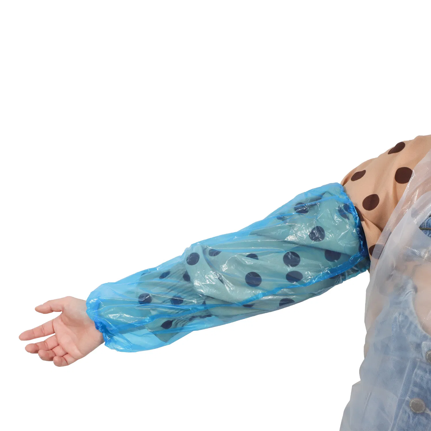 Hot Sale Plastic PE Waterproof Long Disposable Arm Sleeve Cover