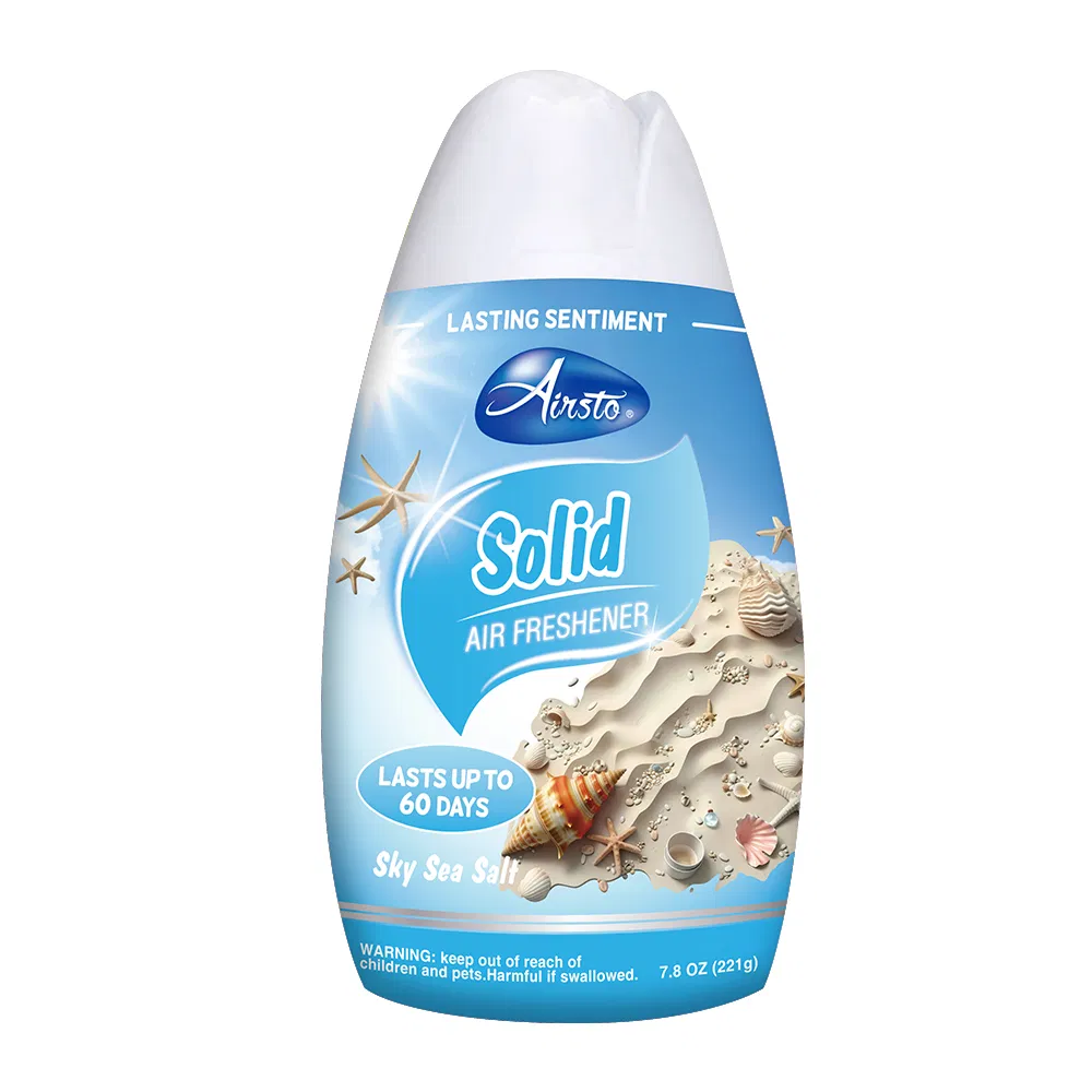 60-Day Long Lasting Solid Gel Air Freshener-7.8oz- Bulk Supply for Home/Car