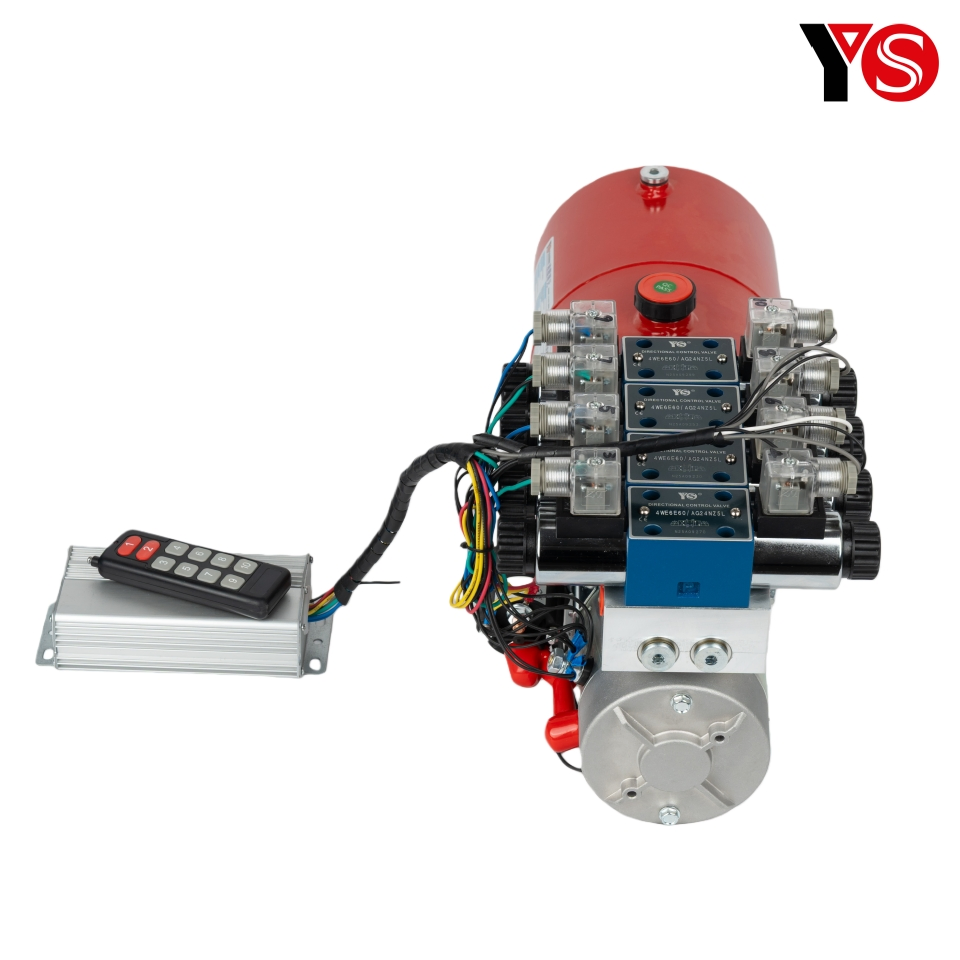 Гидравлическая силовая установка DC24V 2.2KW для аутригеров