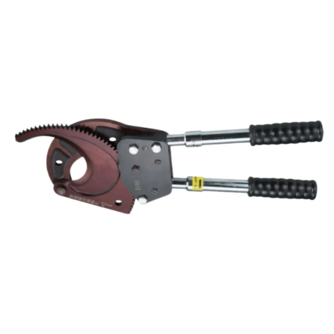 Industry Grade J100 Long Handle Cutting Tool Hydraulic Ratchet Cable Cutter