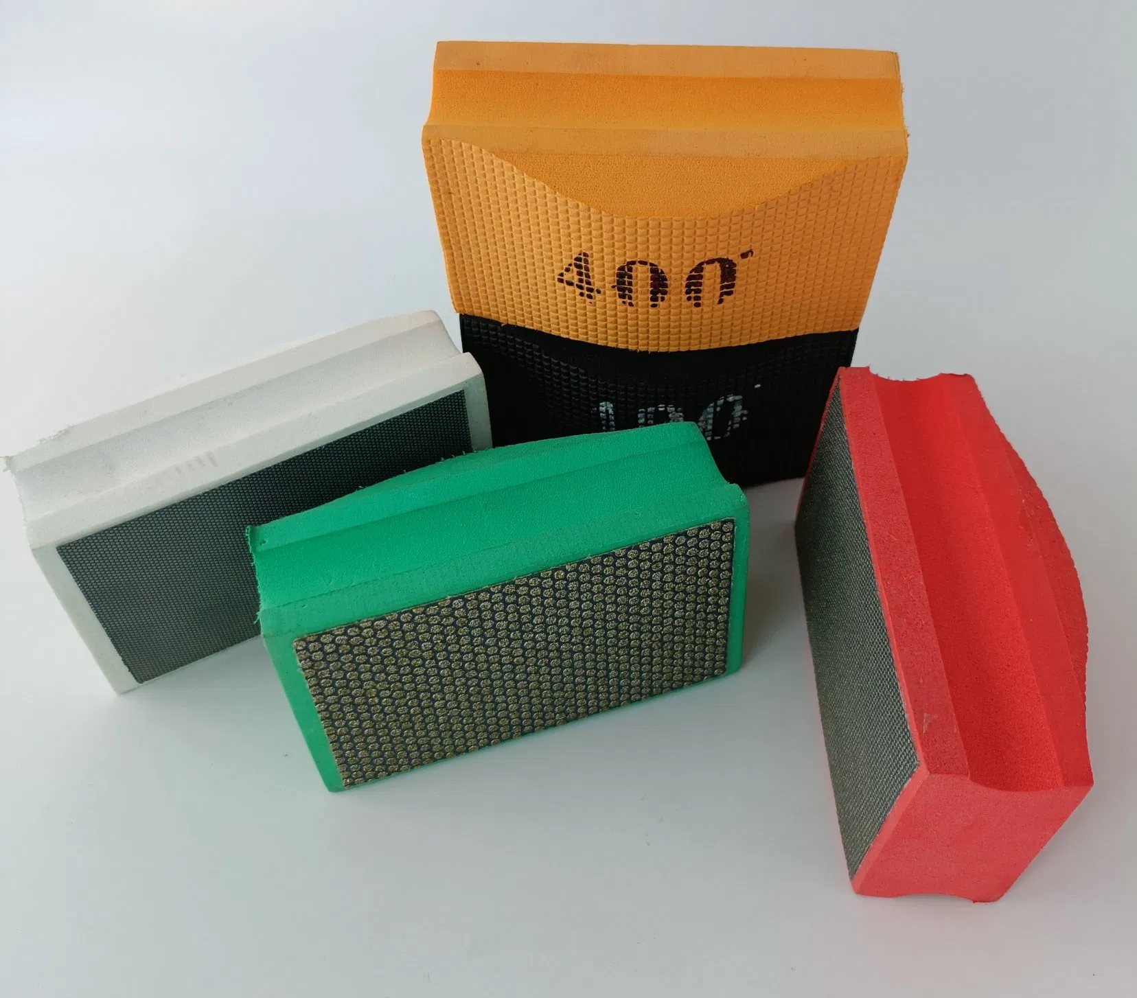 Electroplated Diamond Hand Polishing Pads Foam