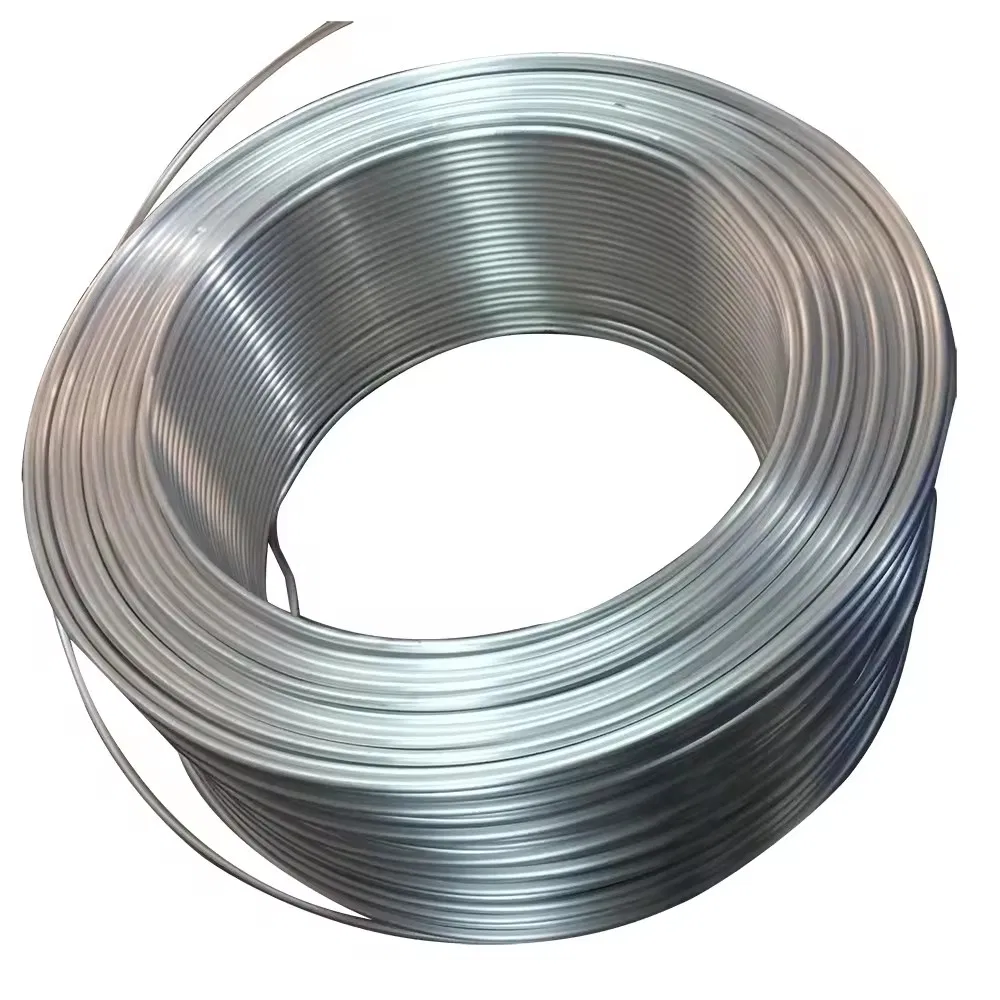 Customized 1060 1070 1100 6061 6063 5052 5754 5083 Aluminium Coiled Tube for Refrigerator Aluminum Radiator Coil Pipe/Tubing for Cooling Unit