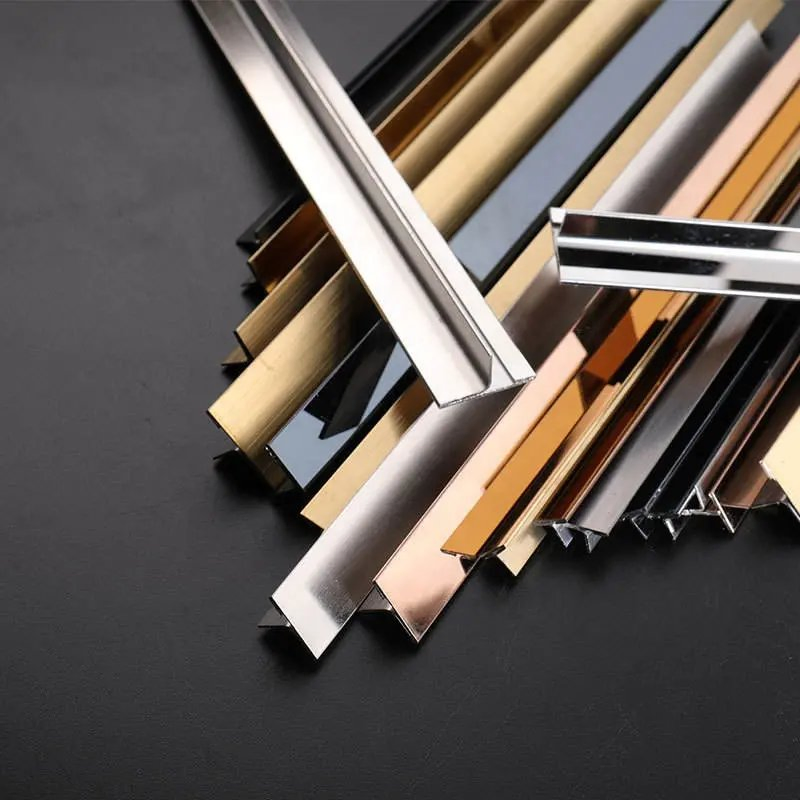 T Shape Stainless Steel Tile Trim