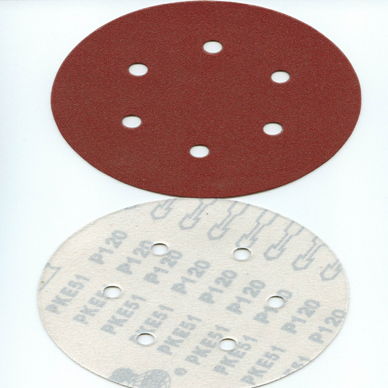 4.5"/5"/6"/7"/9" Ewt Paper Backed Sanding Disc with Hook and Loop