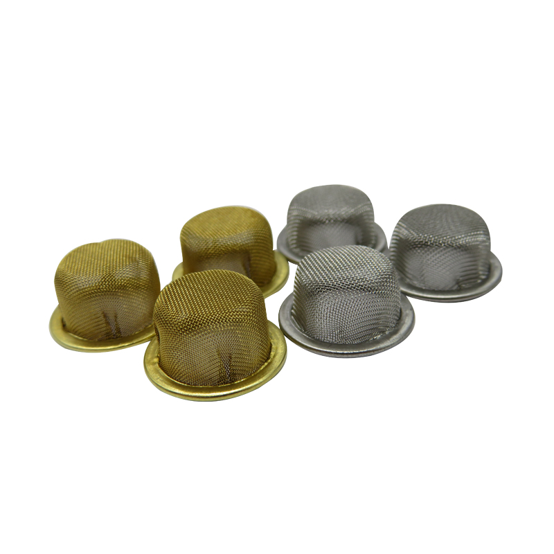 Stainless Steel Screen Rimmed Pipe Bowl Smoke Screen Filters for Crystal Pipe