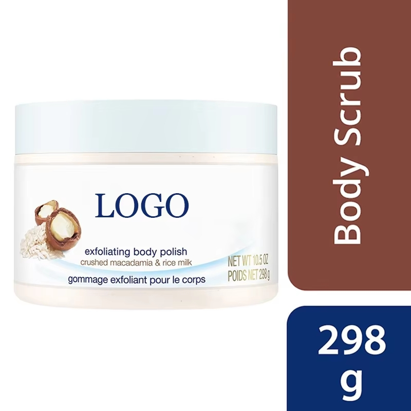 Shea Butter Smooth Moisturing Bright and Beauty Skin Exfoliating Scrub