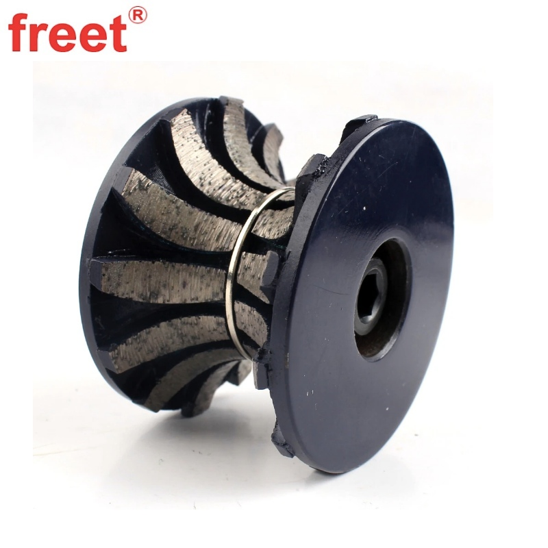 Diamond Tools M8/M10 Segmented Full Bullnose Diamond Wheel Router Bits for Granite