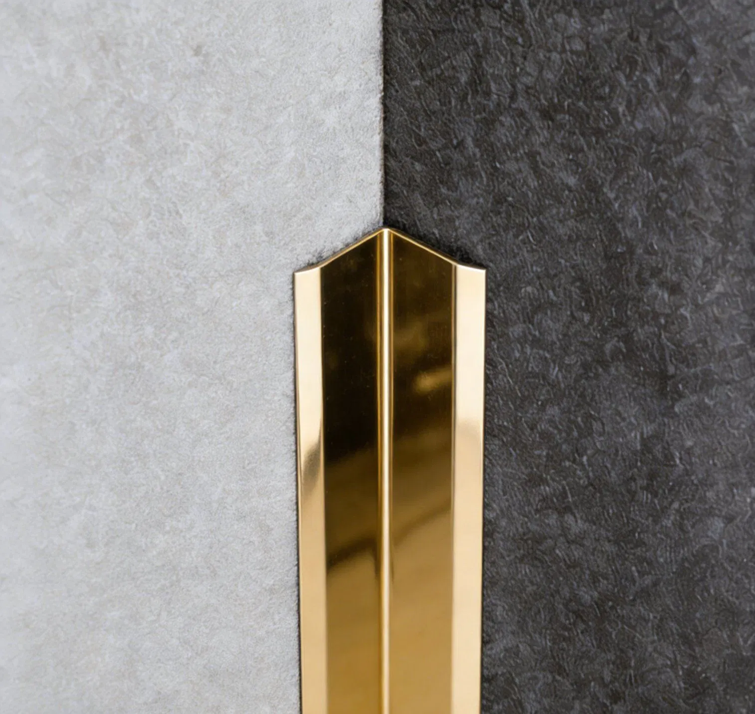 Grade 201 Stainless Steel Wholesale Unit Price Internal Corner Wall Trim