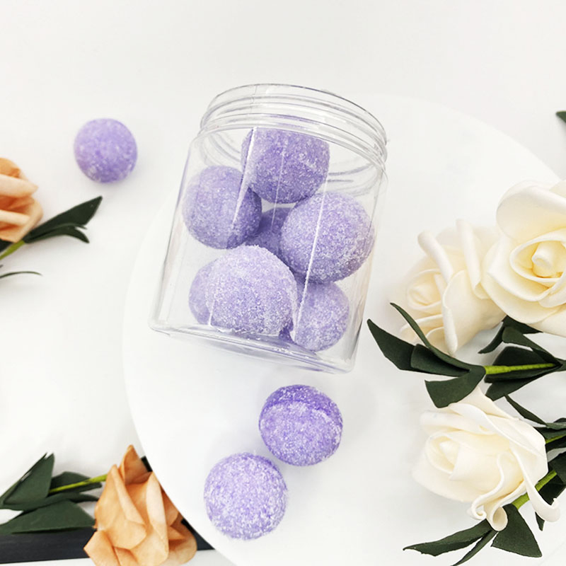 Private Label Moisturizing Exfoliating Organic Fruit Scent Shea Butter Cubes Sugar Balls Body Scrub