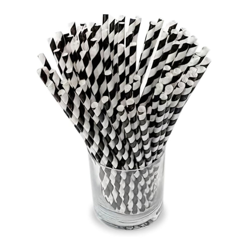 Hot Sale High Quality Manufacturers Disposable Color Paper Straws Biodegradable Paper Straw Drinking