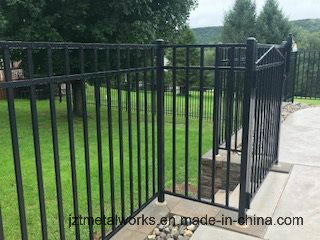 Metal Security Fence Garden Fence Panel Wrought Iron Fencing Galvanized Steel Fence Aluminum Pool Fencing