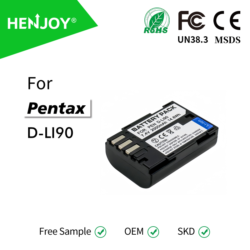 Аккумулятор D-Li90 для Pentax K-1, K-5, K-7