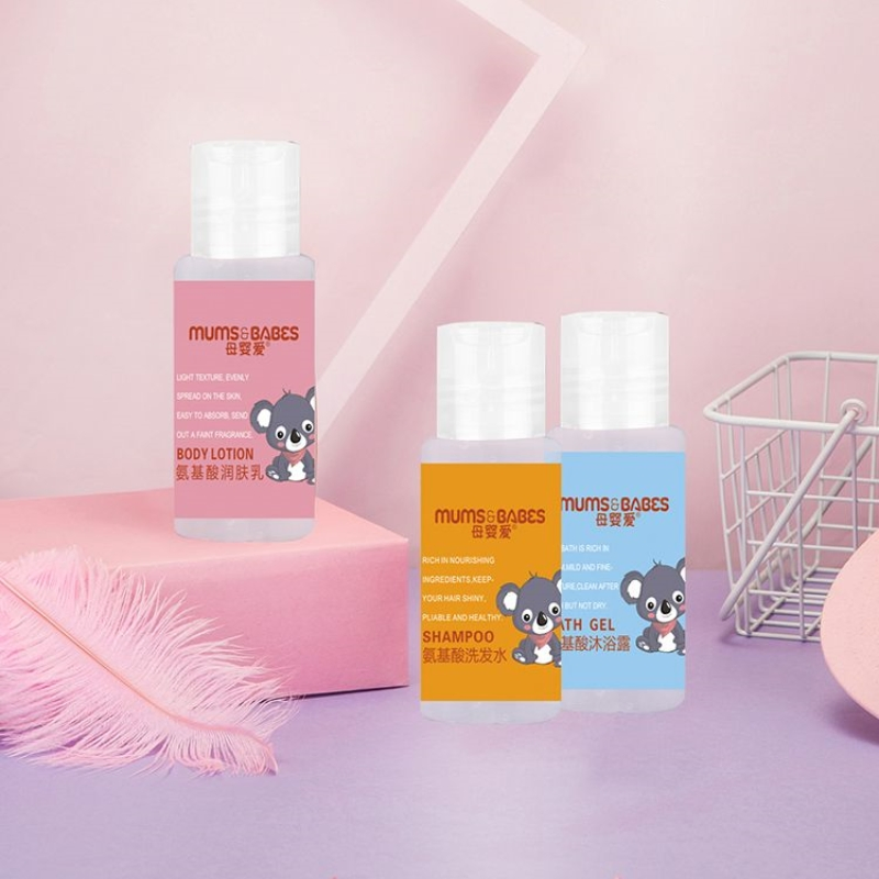 Bulk Children's Shampoo & Body Wash Travel Set