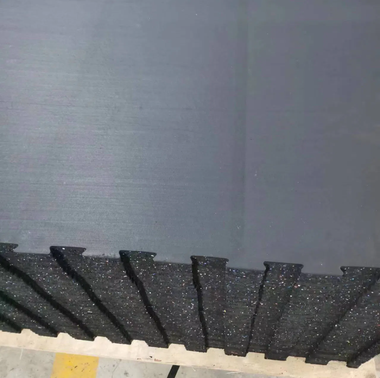 Gym Fitness Room Rubber Tile Mat Interlock Rubber Flooring