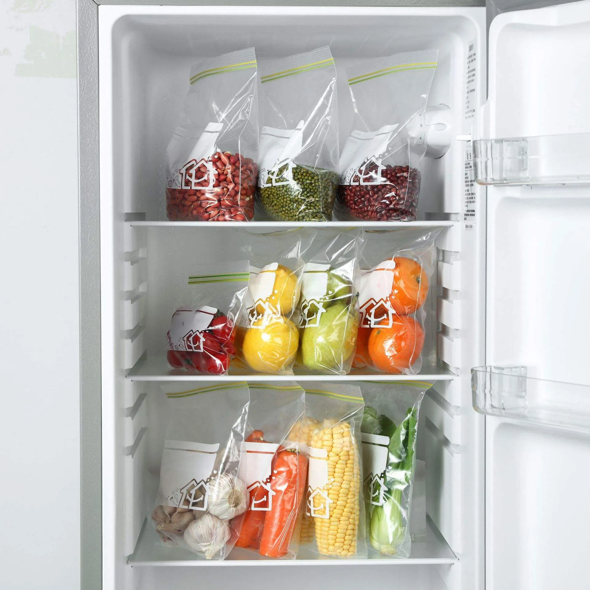 Fresh Lock Vacuum Bags No Air Escape Meat Veggies Spoilage Free