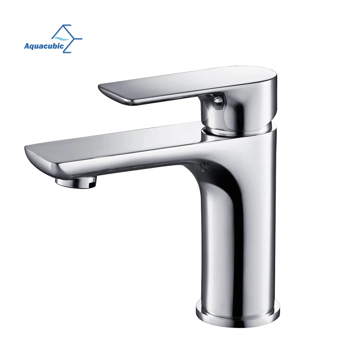 New Design Brass Bathroom Chromeplate Basin Tap Mixer Faucet