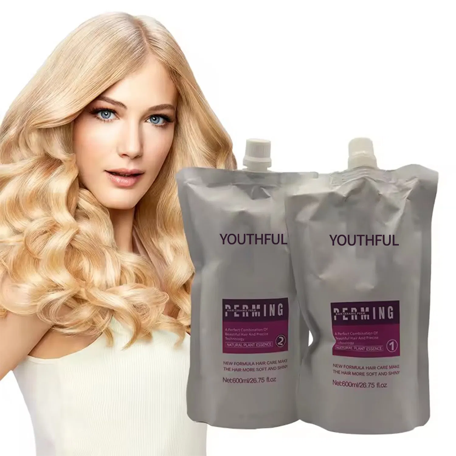 Salon Quality Long Lasting No Stimulation Hair Curling Cream