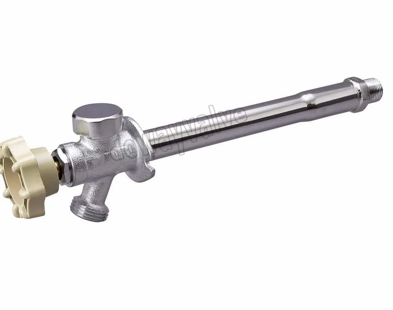 10-Inch Chroming Plated Frost Free Anti-Siphon Outdoor Sillcock Garden Valve