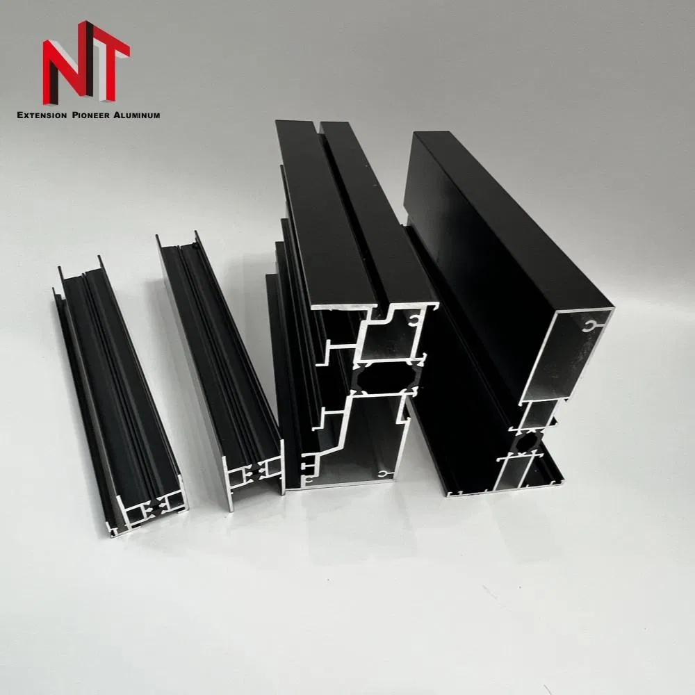 Алюминиевый профиль для раздвижных окон и дверей со скрытой направляющей