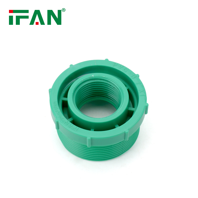 Ifan Factory OEM UPVC Fitting BS 3505 3/4"-3" Green Bush UPVC Pipe Fitting