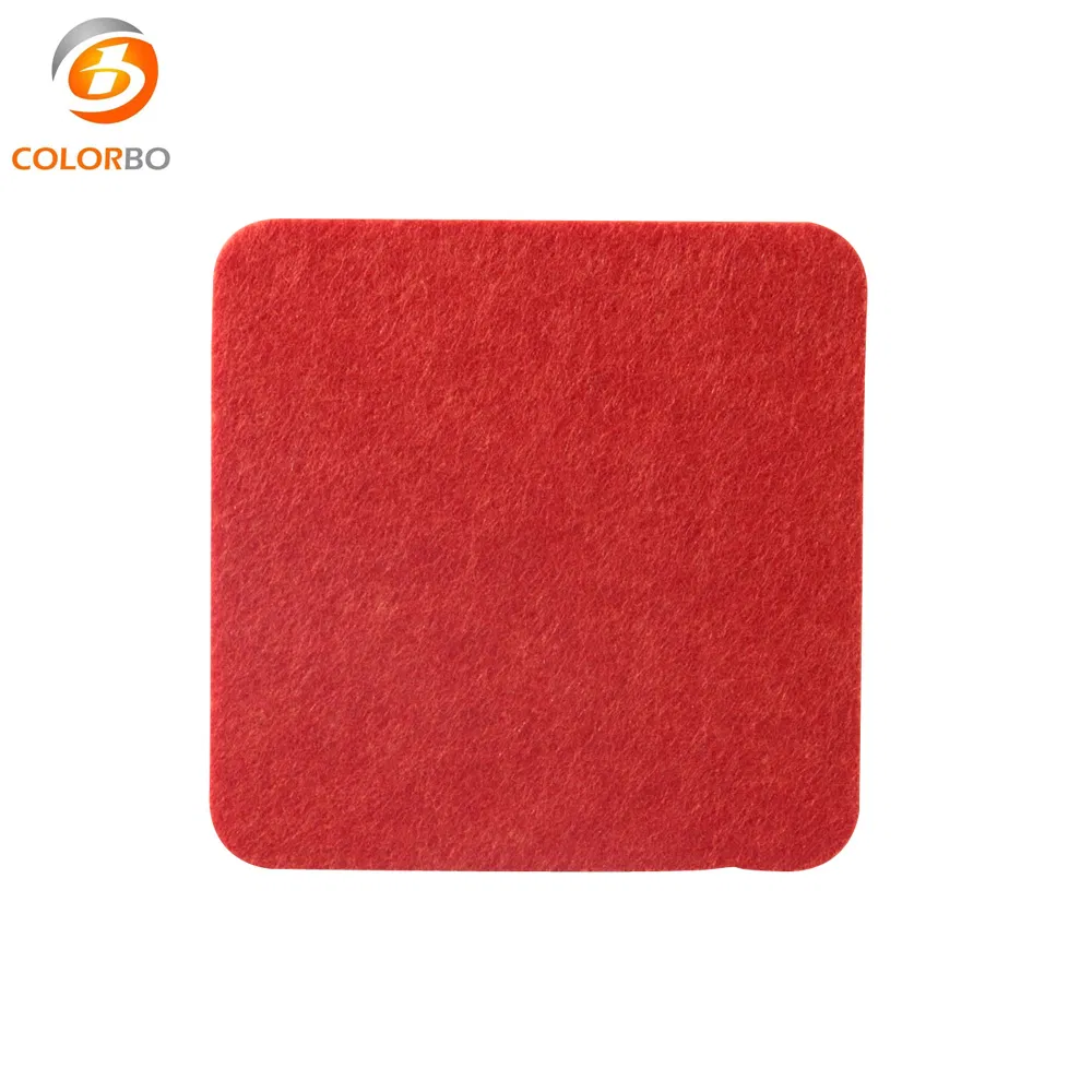 Sound Absorption Materials CBE28 Chili Polytester Fiber 12MM Pet Panel