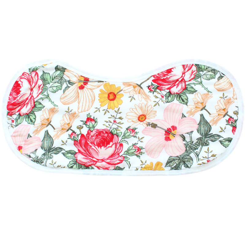 Newborn Gift Infant Toddler Feeding Apron Burp Cloths Saliva Towel Drool Bandana Cotton Ruffle Muslin Baby Bibs