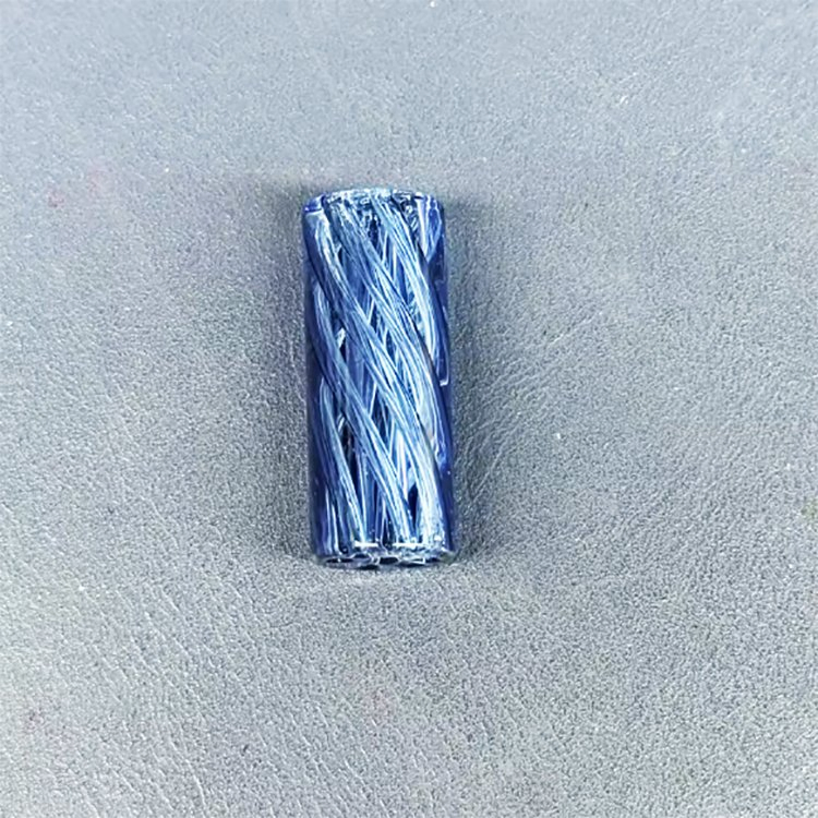 7 Holes Spiral Glass Filter Tips Glass Mouth Tips with Custom Logo