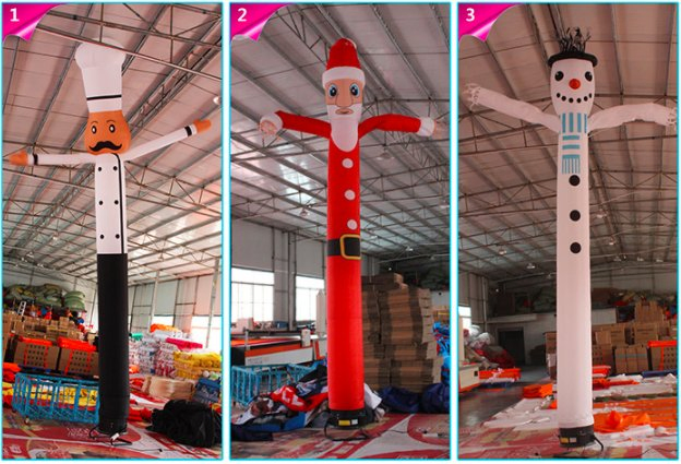 Inflatable Waves Sky Air Dancer Fly Guy Inflatable Air Dancer Costume Sky Dancing Man Tube With Blower