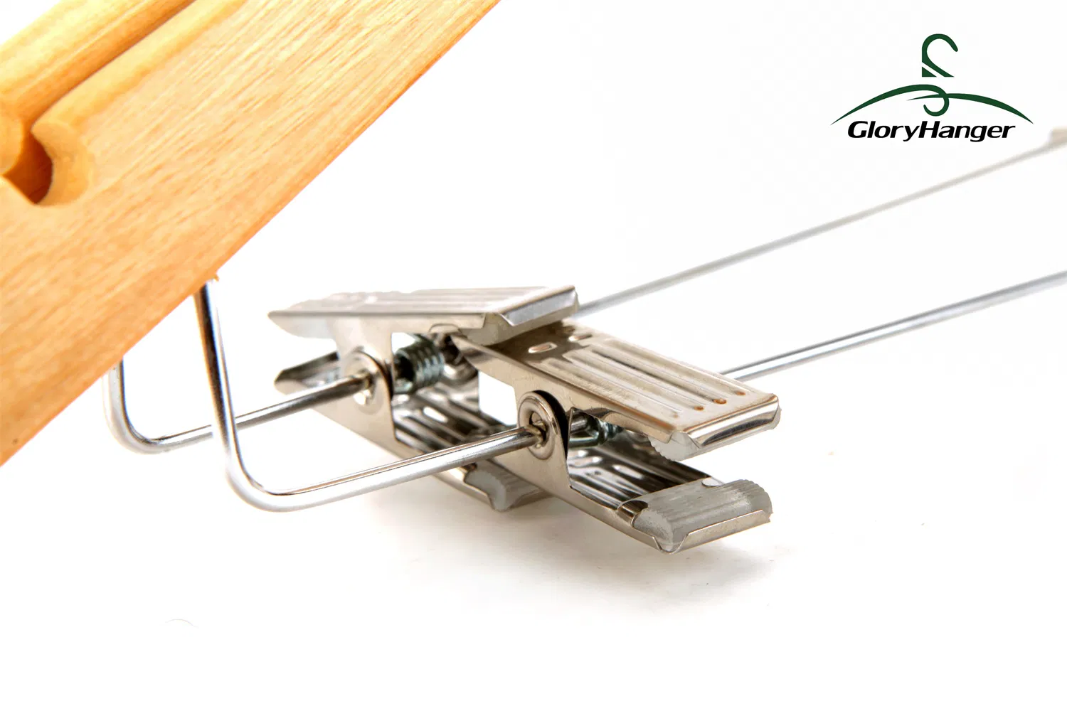 Nature Shirt Hanger with Clips, Bamboo and Wooden Hanger Wholesale