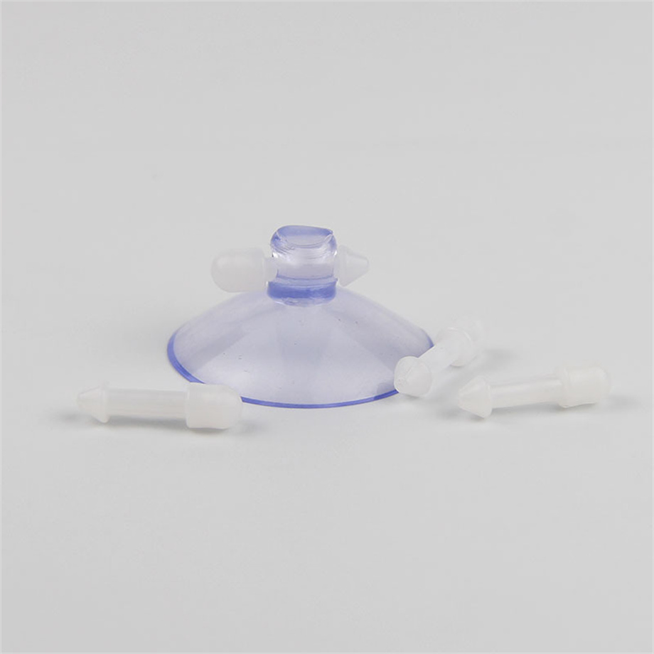 Transparent Small Suction Cup in 35mm Diameter PVC Mushroom