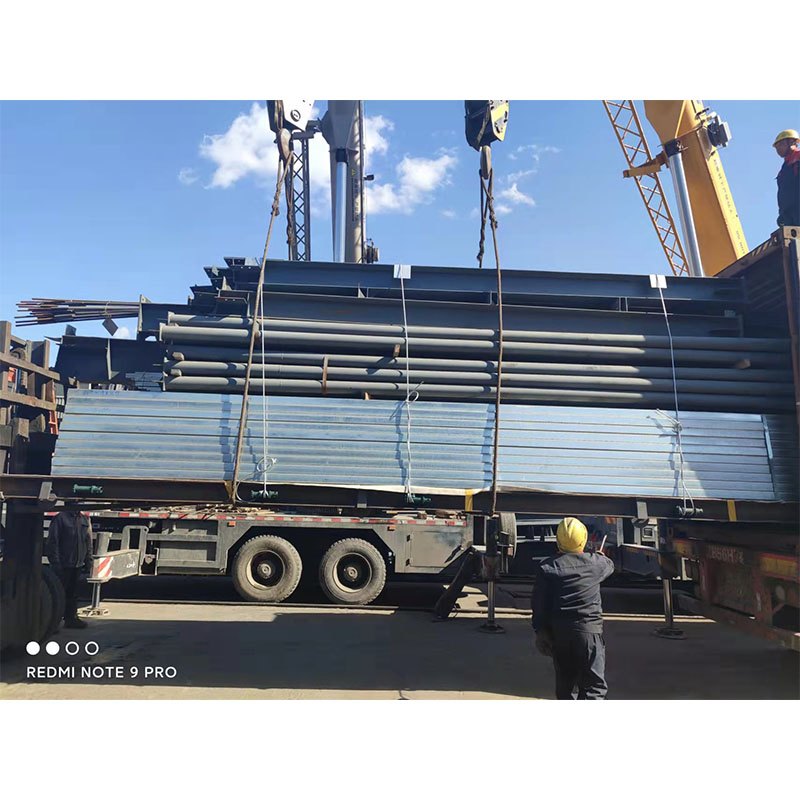 H Section Beam Column Prefabricated Light Structural Warehouse Building Construction