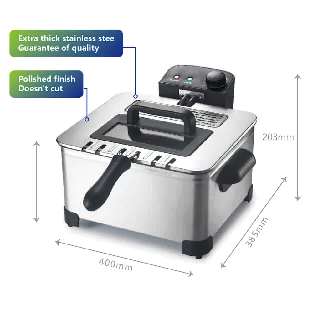 European and American Standard Household Small Electric Frying Pot, Electric Frying Oven, Commercial Fries and Skewers Pot, Constant Temperature