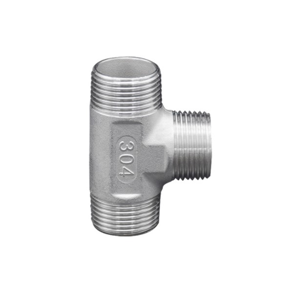 High-Strength Stainless Steel Male Threaded Tee -High-Strength Instrument Pipe Fitting