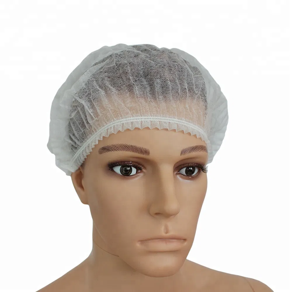 Nurse Hat Non Woven Elastic Disposable Head Cap