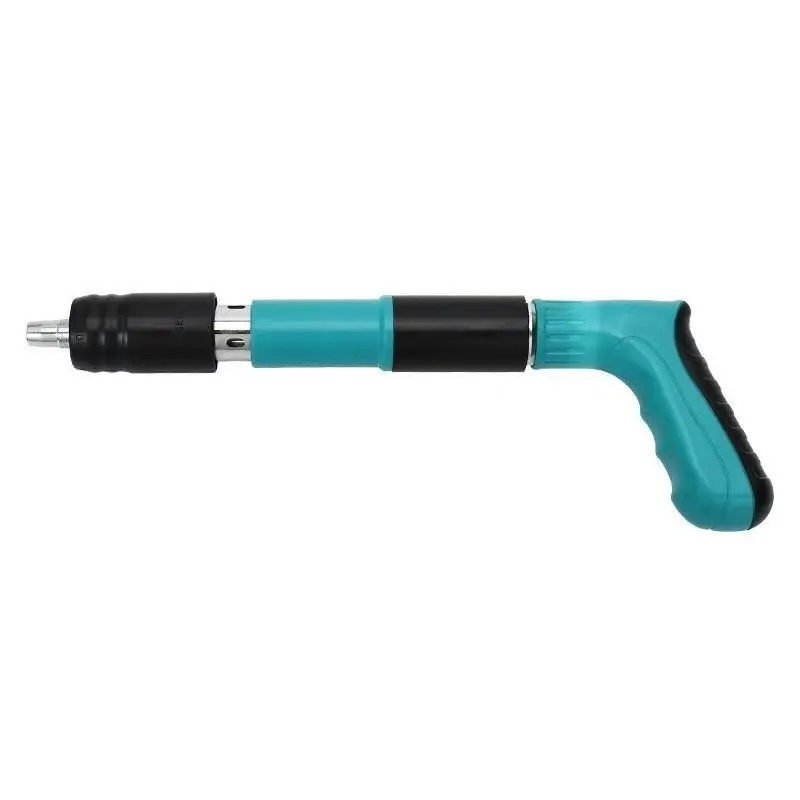 Mini Cordless Nail Gun for Concrete with Metal Plate Shooter